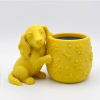 Cute Longhaired Dachshund Planter | Plant Stand in Plants & Landscape by Kimi Craft Corner