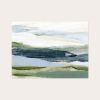 After the Rain II Art Print - Abstract Mountain Landscape | Prints in Paintings by Lara Eckerman Art