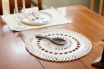 Handwoven Seagrass Placemat | Trivet | All Natural | Tableware by NEEPA HUT