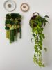 Moss woven wall tapestry | Wall Hangings by Awesome Knots. Item composed of cotton and fiber in boho or mediterranean style