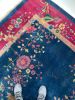 GLOWING Antique Art Deco Asian Botanical Garden | Magenta | Area Rug in Rugs by The Loom House. Item composed of fiber