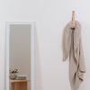 Large Leather Snap Wall Strap [Flat End] | Hook in Hardware by Keyaiira | leather + fiber | Artist Studio in Santa Rosa. Item made of leather