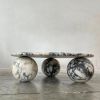 Calacatta viola round marble table | Coffee Table in Tables by AYMARBLEDESIGN LLC