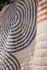 Making Waves Quilt (Reverse) | Linens & Bedding by CQC LA. Item made of cotton