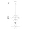 Alan Mizrahi IQ2173 Enchant | Chandeliers by Alan Mizrahi Lighting Design