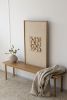 Inlay - Architectural Wood Mosaic | Tapestry in Wall Hangings by Lale Studio & Shop. Item composed of oak wood & wool compatible with minimalism and contemporary style
