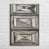 Deception - Original Charcoal Drawing - Geometric Op Art | Drawings by Eman's Gallery