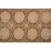 Suzani Bedspread - Neutral Pastel Uzbek Textile - Tribal Emb | Tablecloth in Linens & Bedding by Vintage Pillows Store