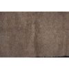 Vintage Organic Wool Gray Turkish Tulu Rug 4'1'' X 5'4'' | Area Rug in Rugs by Vintage Pillows Store