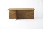 "Aisle" Coffee Table | Tables by THE IRON ROOTS DESIGNS. Item composed of oak wood
