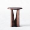 V Side Table Stained Ash | Work by District Loom
