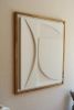 No. 22 Japandi Plaster Wall Relief - Scandinavian Neutral Decor | Wall Sculpture in Wall Hangings by Joseph Aurelius