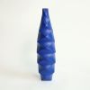 Large Tower in Cobalt | Vase in Vases & Vessels by by Alejandra Design. Item composed of ceramic