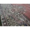 Area Rug, Distressed Antique Oushak Rug, Large Vintage Rug | Rugs by Vintage Pillows Store. Item composed of cotton and fiber