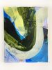Beach Bay Original Painting on Canvas | Mixed Media by Jessalin Beutler. Item composed of canvas