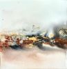 Blessed Be Your Name | Original Watercolor Painting | Small Abstract Landscape | 6x6 | Paintings by Susi Schuele Art