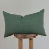 Vintage Army Decorative Lumbar Pillow 14x22 | Pillows by Vantage Design