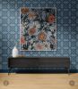 IVI - Cannabis All Over Floral Jacquard Woven Blanket | Linens & Bedding by Sean Martorana. Item composed of cotton
