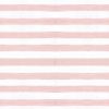 Cabana Stripe No. 2, Peony | Fabric in Linens & Bedding by Philomela Textiles & Wallpaper. Item made of cotton