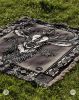 Essence - Cervidae Deer Jacquard Woven Blanket | Linens & Bedding by Sean Martorana. Item composed of cotton