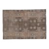 Vintage Brown Turkish Karapinar Rug 4'5'' x 6'2'' | Area Rug in Rugs by Vintage Pillows Store. Item made of cotton & fiber
