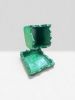 Emerald Edge Notch Jar | Decorative Box in Decorative Objects by RAW & UNIQ