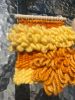 Jitesh 2 - Woven Tapestry: Burnt Orange, Amber, and Golden Yellow Hues | Decorative Bowl in Decorative Objects by Arsallan S