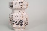 Vase Hexad 26 - Neutral Terrazzo | Vases & Vessels by Tropico Studio. Item made of synthetic