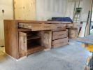 Model #1067 - Custom Kitchen Island | Countertop in Furniture by Limitless Woodworking. Item composed of maple wood in mid century modern or contemporary style