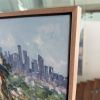 Red Hill Kookaburra - Original painting | Paintings by Meredith H. Item made of canvas works with contemporary & eclectic & maximalism style