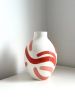 The Buste vase Corail velouté 1 | Vases & Vessels by Laura Dujoncquoy