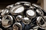 Space Expansion Sculpture in Silver | Public Sculptures by PlusObject
