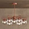 Raleigh - Matte Frosted Globe | Chandeliers by Illuminate Vintage. Item composed of brass