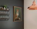 The Woodland Fox - Green Edition | Prints by The Ugly Cat Studio
