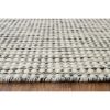 Whitney Black Wool Flatweave Rug | Area Rug in Rugs by Organic Weave Shop. Item made of cotton