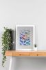 Soft Boundaries | abstract original art | Watercolor Painting in Paintings by Megan Spindler