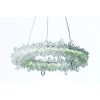 Alan Mizrahi AM1110 Diamond Ring Quartz | Pendants by Alan Mizrahi Lighting Design