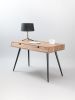 Solid Walnut Wood Desk | Tables by Manuel Barrera Habitables. Item made of walnut