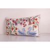 Vintage Long Animal Suzani Pillow Cover, Fish Motif Tribal C | Cushion in Pillows by Vintage Pillows Store
