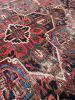 GORGEOUS & MOODY | Worn Vintage Rug w/ Army, Olive, & Sage | Area Rug in Rugs by The Loom House. Item composed of cotton