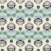 Opal, Jade | Fabric in Linens & Bedding by Philomela Textiles & Wallpaper. Item composed of linen