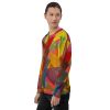 Unisex Sweatshirt - In The Wine Glass - Geometric Abstract | Work by Eman's Gallery
