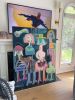 Sale at Bergdorf’s | Original Acrylic Painting | Oil And Acrylic Painting in Paintings by Aleea Jaques ,