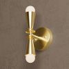 Denison | Sconces by Illuminate Vintage. Item made of brass