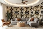 The Gilded Age — Abstract Luxury Wallpaper Mural | Wall Treatments by ELLE WALLS