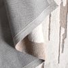Handmade Wool Area Rug, Beige Ivory Abstract Linear Carpet, Modern Scandinavian Floor Decor | Rugs by Swiflo