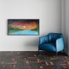 Spectacular Ending | Mixed Media in Paintings by Susan Wallis. Item compatible with contemporary and modern style
