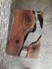 Custom Clear Resin Epoxy Coffee Table | Tables by Ironscustomwood. Item composed of wood and synthetic in contemporary or country & farmhouse style