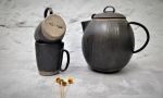 Ceramic Mug Set With Teapot | Serveware by YomYomceramic. Item composed of ceramic