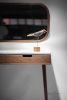 Console Hallway Table in Solid Wood and Marble Top | Console Table in Tables by Manuel Barrera Habitables. Item made of oak wood & marble